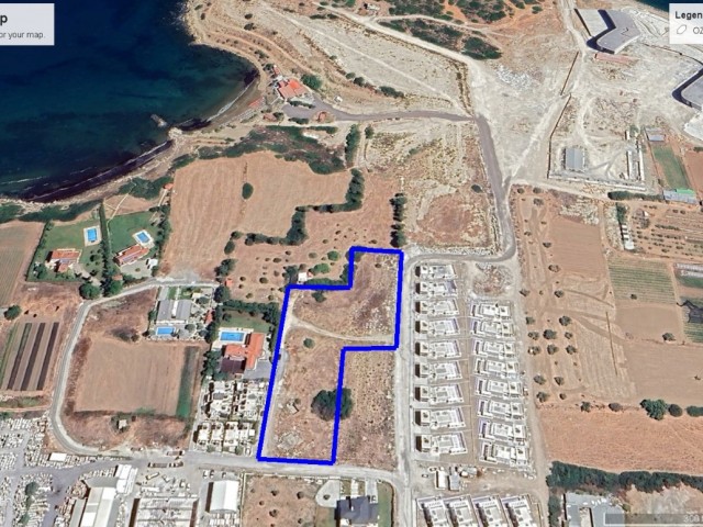 Girne Ozanköy bölgesinde denize 50m mesafede satılık arazi /05488600404 - Fotoğraf 2