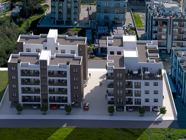 LEFKOŞA KÜÇÜK KAYMAKLI'DA TÜRK KOÇANLI ÖDEME PLANLI 2+1 PENTHOUSE DAİRE