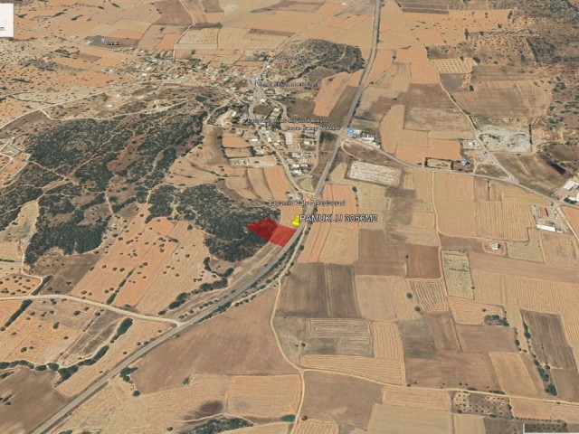 Pamuklu Köyünde Karpaz Devlet Hastahanesi Projesinin Karşısında Kaçırılmayacak Tarla 3056m2 - Fotoğraf 1