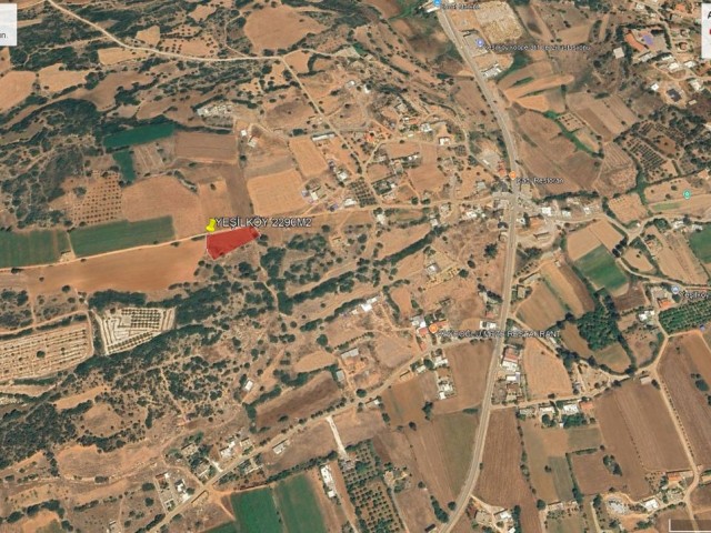 Yeşilköyde Kaçırılmayacak İmarlı Tarla 2290m2 - Fotoğraf 3