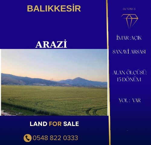 📍KELEPİR SANAYİ ARAZİSİ