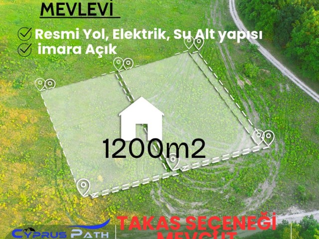 Güzelyurt mevlevide imara açık arsa