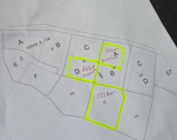 Lefke Doğancı'da Fırsat Konut İmarlı Arsa Satışı - Türk malı ve Deniz Manzarasıyla