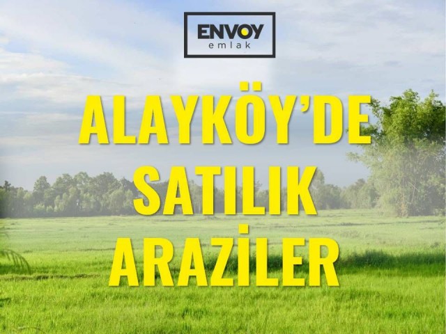 Alayköy'de Satılık Araziler - Fotoğraf 1