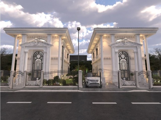 İskele Boğaz Bölgesinde Özel Tasarımlı Satılık Lux Villa
