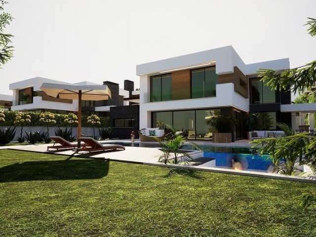 Girne Edremit ; Muhteşem Lokasyonda, Dağ Deniz Manzaralı , Ultra Lüx Villa! - Fotoğraf 3
