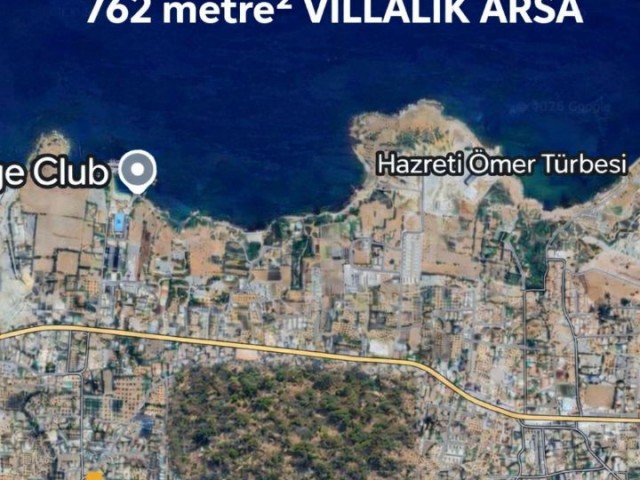 Girne Ozanköy; Deniz Manzaralı, TÜRK KOÇANLI Villalık Arsa - Fotoğraf 1