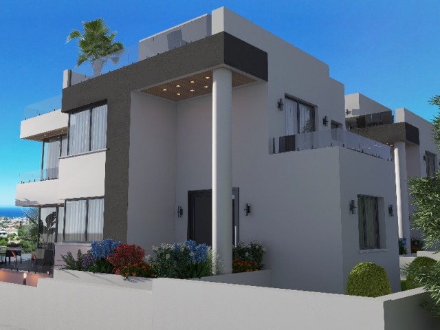Girne Alsancak; Kolay Lokasyonda, Salon Dahil Deniz Manzaralı, Lüx Villa - Fotoğraf 1