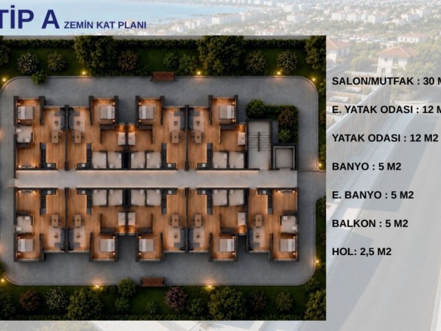 Girne Alsancak'ta Doğa Manzaralı,Asansörlü 2+1 Daireler, 210,0000stg den başlayan fiyatlarla - Fotoğraf 4