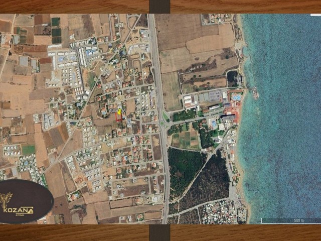 Tek Yetkili Mağusa/yeniboğaziçi İmara Açık 2/kat İzinli Geçit Hakkı Olan Arsa - Fotoğraf 1