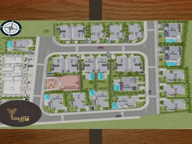 🚩🚩tek Yetkili 🚩🚩kozan Emlak Satılık İskele/ötüken Bölgesi Yaşam Sitesi İçinde Tam Müstakil Villa - Fotoğraf 1
