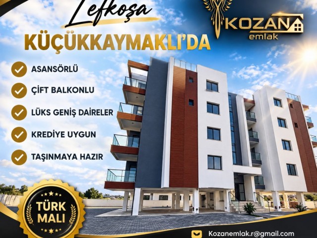 🏡 SATILIK LÜKS 2+1 DAİRELER | LEFKOŞA – KÜÇÜKKAYMAKLI 116.000 stg den başlayan fiyatlarla - Fotoğraf 2