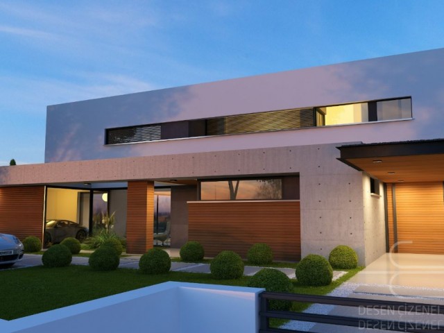 Bellapais'te Yarım İnşaat Lüks Villa - Fotoğraf 2