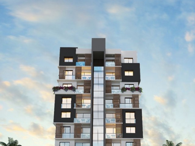 İskele Long Beach'te Satılık 1+1 Lüks Daireler - Fotoğraf 1