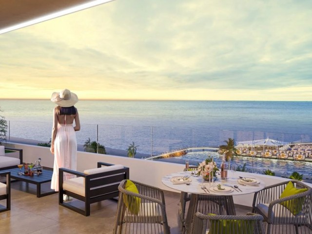 LEFKE GAZİVEREN’DE WEST COAST PROJESİNDE SATILIK FULL EŞYALI 1+1 DAİRE – DENİZ & DAĞ MANZARALI