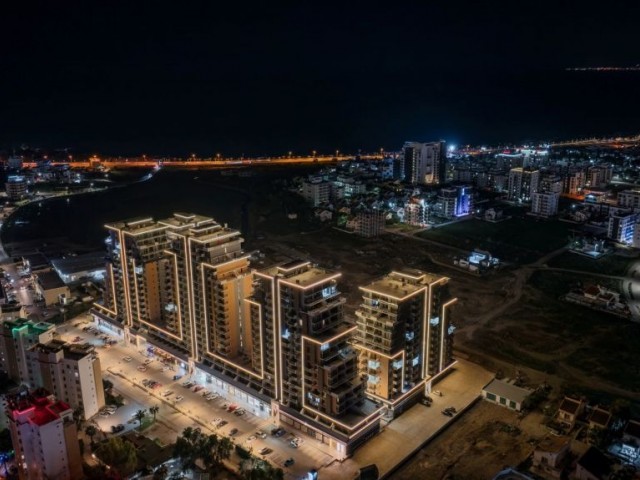 İskele - LongBeach Bölgesinde Satılık 1+1 Daire! - Fotoğraf 1