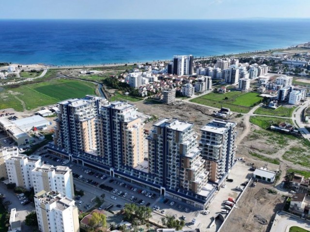 İskele - LongBeach Bölgesinde Satılık 1+1 Daire! - Fotoğraf 1