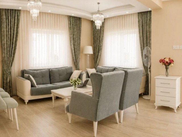 İskele - LongBeach Bölgesinde Satılık 3+1 Villa! - Fotoğraf 4