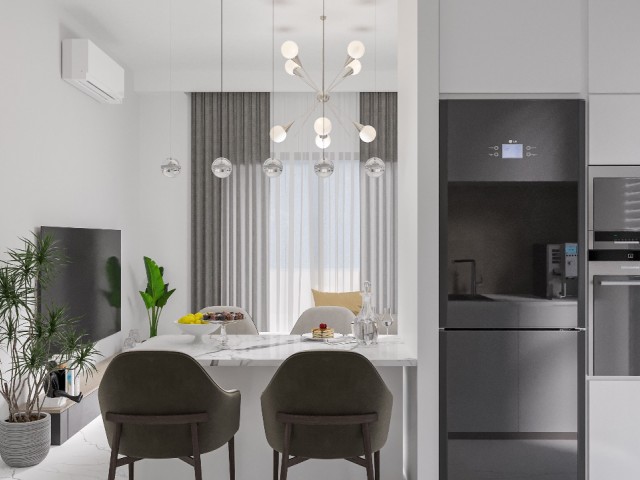 LEFKOŞA MERKEZDE SATILIK 2+1 DAİRE .