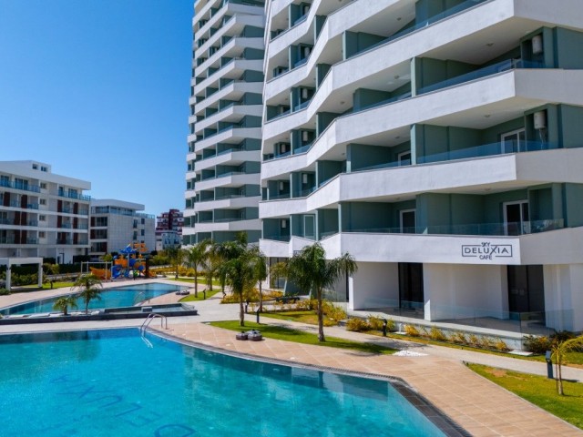 Iskele Longbeach'te Taşınmaya Hazır Deniz Manzaralı 2+1 Daire - Fotoğraf 1