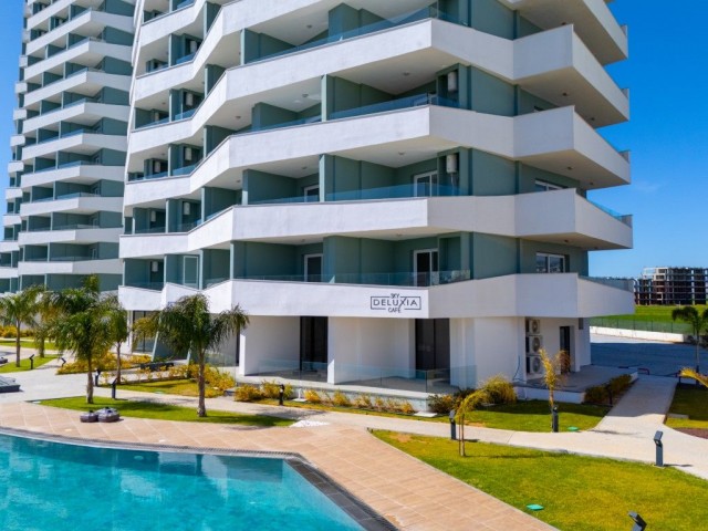 Iskele Longbeach'te Taşınmaya Hazır Deniz Manzaralı 2+1 Daire - Fotoğraf 4