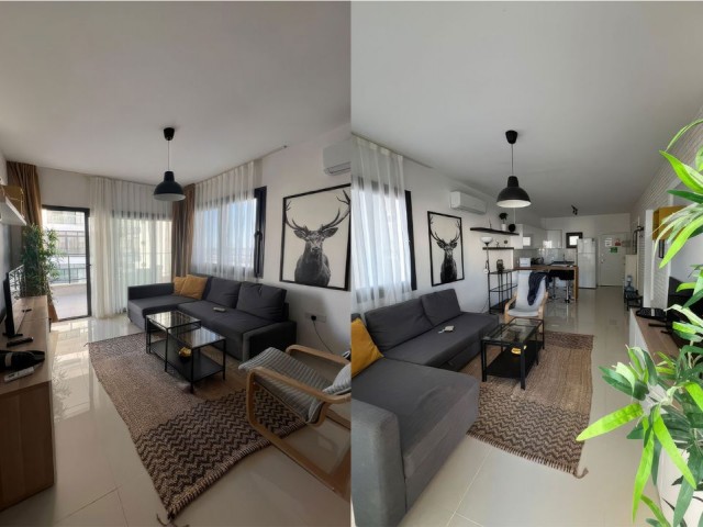 İskele Caesar Resort-2 2+1 Satılık Ful Eşyalı Deniz Manzaralı - Fotoğraf 2
