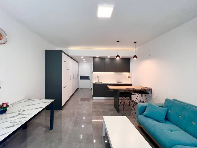 İskele Long Beach Courtyard | Full Eşyalı Teraslı Stüdyo | KDV ve Trafo Ödenmiş - Fotoğraf 2