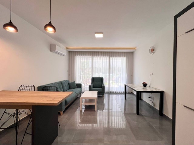 İskele Long Beach Courtyard | Full Eşyalı Teraslı Stüdyo | KDV ve Trafo Ödenmiş - Fotoğraf 4