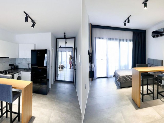 İskele Caesar Resort-3 1+0 Satılık Ful Eşyalı Deniz Manzaralı - Fotoğraf 1