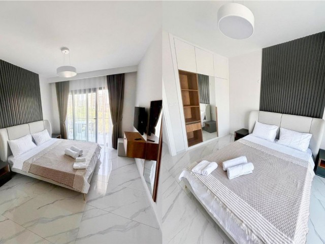 İskele Riverside Life Residence 1+1 Satılık Yeni Daire Ful Eşyalı - Fotoğraf 2