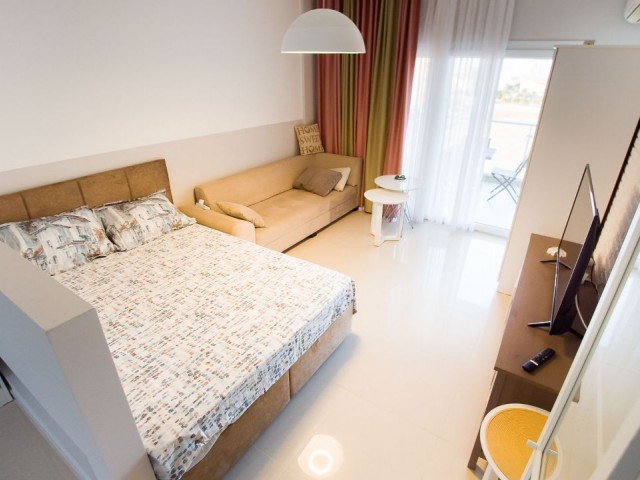 İskele Caesar Resort-1 1+0 Satılık Dizayn Paketli (koçanlı) - Fotoğraf 2