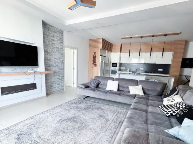 İskele Caesar Resort-2 4+1 Satılık Penthouse Ful Eşyalı Deniz Manzaralı - Fotoğraf 1