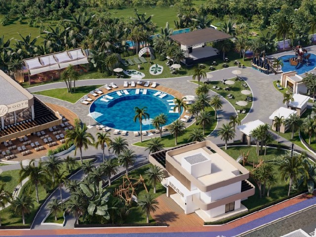 İSKELE’DE LÜKS BİR TATİL KÖYÜ STANDARTLARINDA SUTUDYO DAİRELER