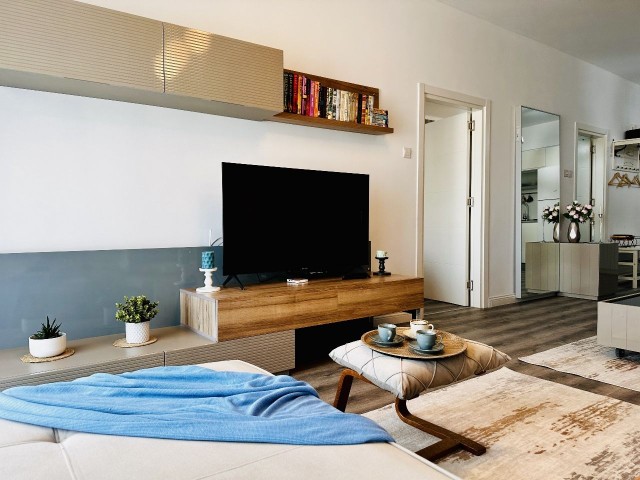 Koçanı hazır Caesar Resort havuzlu site içerisinde 1+1 eşyalı daire - Fotoğraf 1