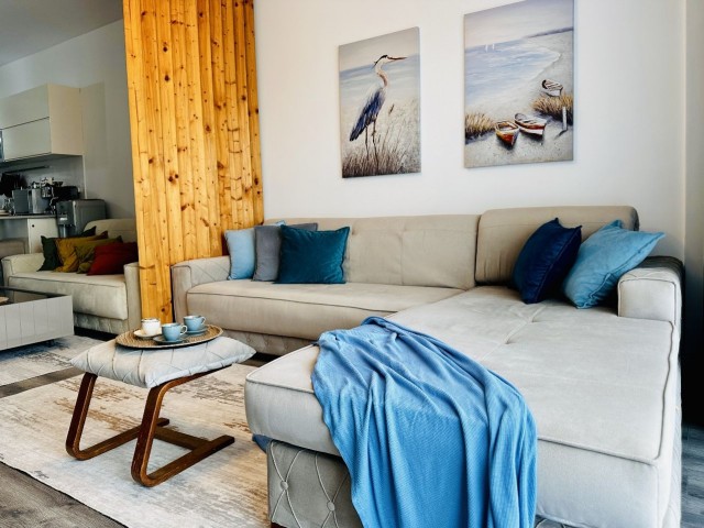 Koçanı hazır Caesar Resort havuzlu site içerisinde 1+1 eşyalı daire - Fotoğraf 4