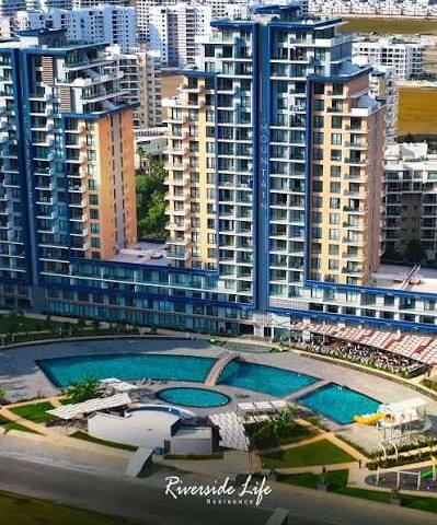 E31 - Noyanlar Riverside stüdyo daire İskele long beach Eşyasız/Студия Noyanlar Riverside, Искеле, Лонг-Бич, без мебели. - Fotoğraf 1