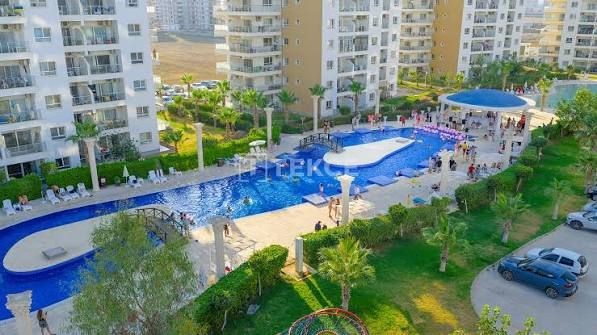 E26 - Acil satılık 2+1 ıskele Long Beach Caesar resort 6 etap Eşyasız/ E26 - Срочная продажа: квартира 2+1 на пирсе, курорт Caesar Resort в Лонг-Бич, 6-я фаза, без мебели. - Fotoğraf 4