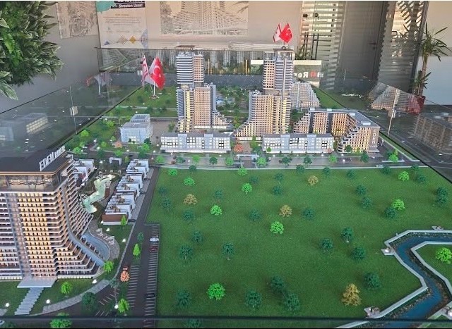 Geçitkale’de  doğa ile iç içe 1+1 daire fırsatı !!!