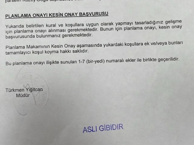 ZİYAMET KÖYÜNDE YATIRIM VE KULLANIM AMAÇLI ARSA NİTELİKLİ ARAZİ ( TAKASA AÇIK)