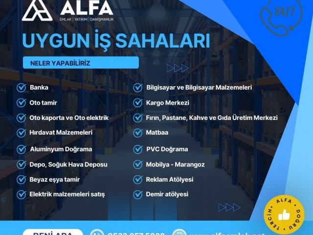 İş`te Tam Aradığınız, Kullanıma Hazır Atölye / Depo... - Fotoğraf 1