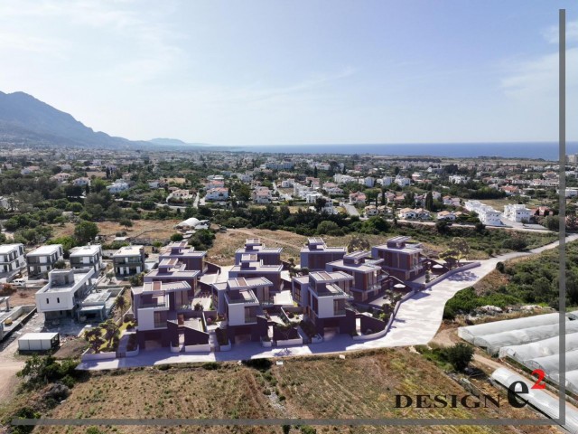 GİRNE ALSANCAK BÖLGESİNDE PROJE AŞAMASINDAN SAILIK ULTRA LÜX ÖZEL HAVUZLU VİLLALAR