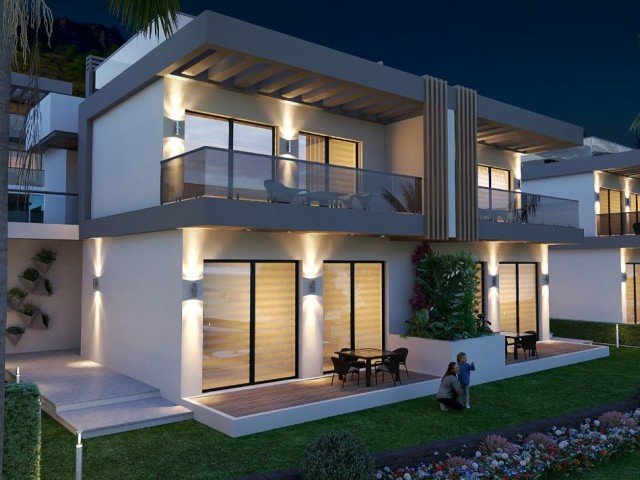 GİRNE MERKEZDE SATILIK 2+1 VE 3+1 VİLLALAR İLE MODERN YAŞAMA ADIM ATIN!