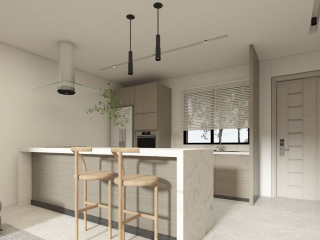 DENİZ VE DAĞ MANZARALI 1+1 DELUXE LOFT DAİRE