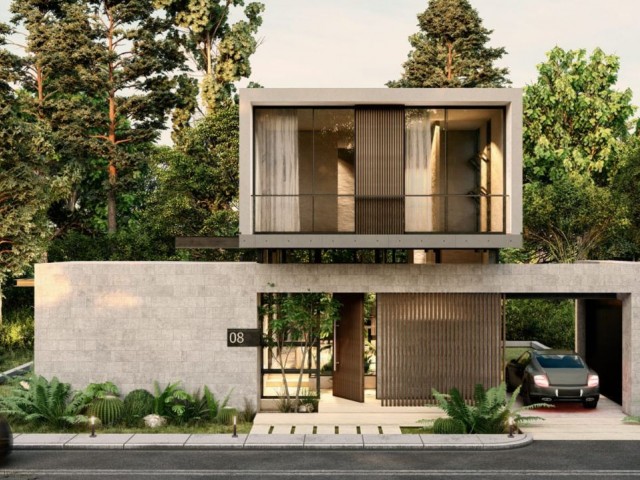 Girne Lapta'da Modern 4+1 Villa - Özel Havuzlu ve Geniş Bahçeli! - Fotoğraf 1