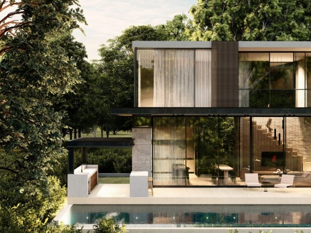 Girne Lapta'da Modern 4+1 Villa - Özel Havuzlu ve Geniş Bahçeli! - Fotoğraf 2
