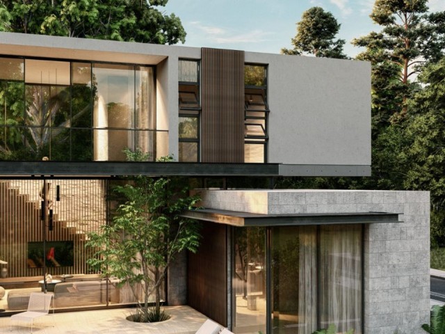 Girne Lapta'da Modern 4+1 Villa - Özel Havuzlu ve Geniş Bahçeli! - Fotoğraf 3