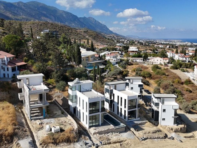 Girne, Alsancak'ta satilik yeni 4+1 dubleks villa - Fotoğraf 1