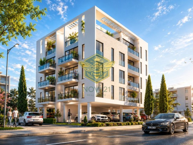 KKTC Lefkoşa Marmara Bölgesinde 40.000 Stg Peşin 2+1 Penthouse - Fotoğraf 2