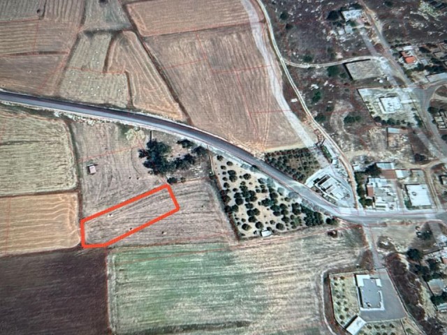 Mağusa Yıldırım'da 1355 m2 Kelepir Fiyata Satılık Tarla