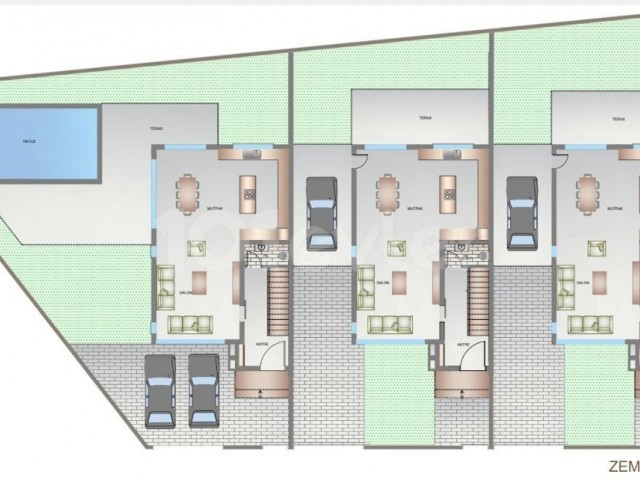 Hamıtkoy'de Projeden Satılık Vıllalar - Fotoğraf 1